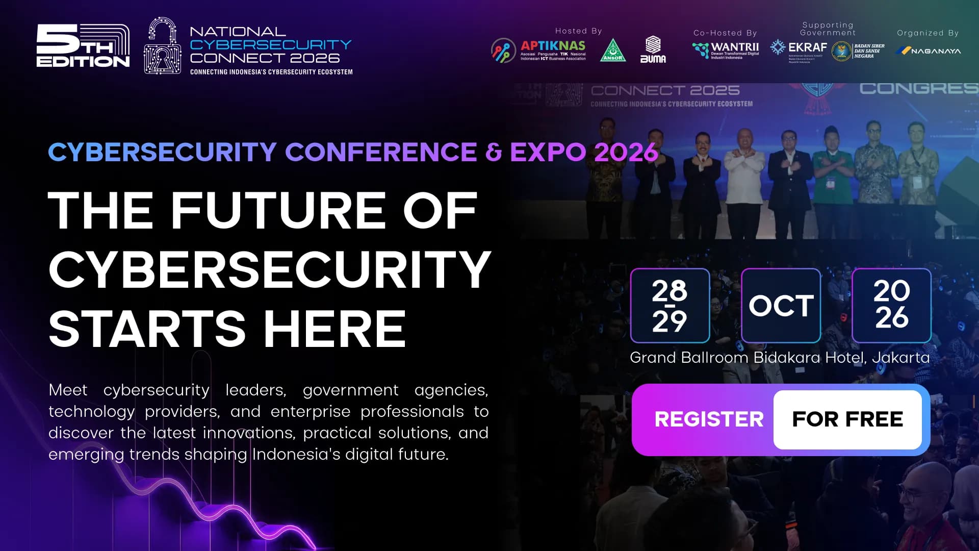 The 5th National Cybersecurity Connect 2026 banner